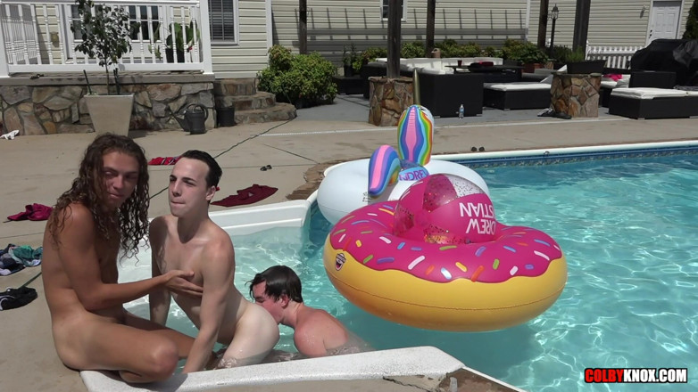 Colby Knox: Day Weekend Fuckfest -bareback- Part 1