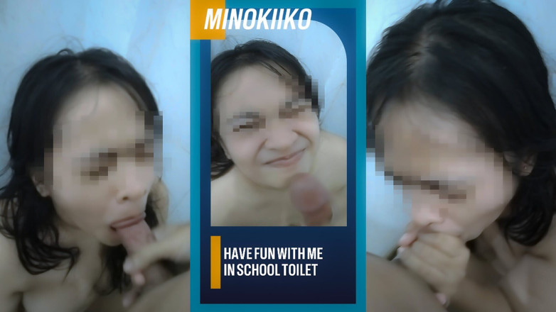 Minokiiko: Vysokoškolačka saje ptáka svého učitele na záchodě za vysokou školou pro...
