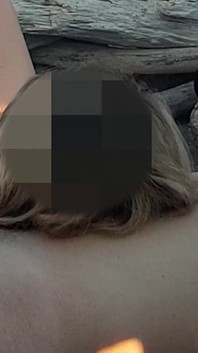 Pussy Flash - Stranger Caught My Stepdad Touching My P...a Public Beach and Jerked off His Dick - Misscreamy