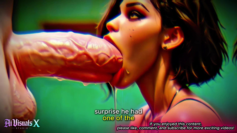 AI Visuals X: (4k) ai 3d animasyonlu porno - latin baddie büyük beyaz yarağa tapıyor (ırklararası...