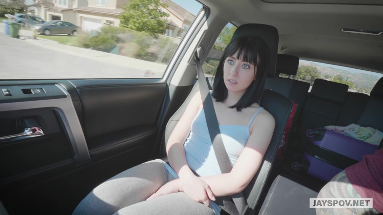 JAYS POV: Horny Teen Newcomer Daphne Dare Face Fucking Blowjob