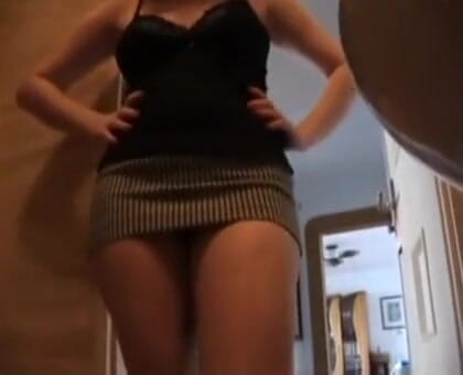Foot Girls: Footjob wife makes him lay down in the bathroom