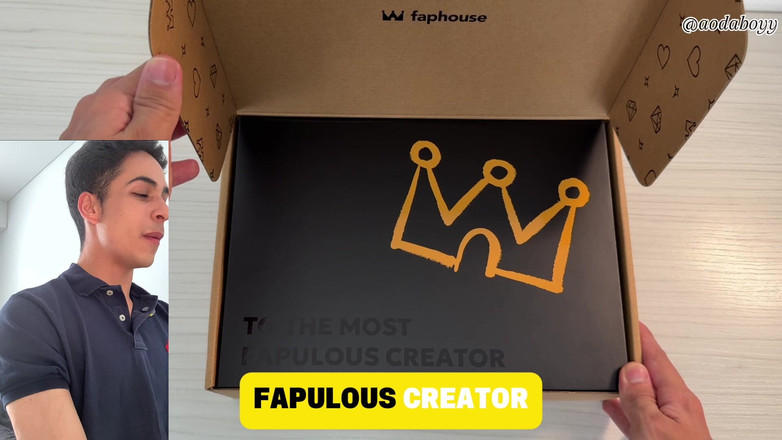 aodaboy: Unboxing a Gift From Faphouse