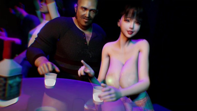 Why fuck so hard: Istri Jepang besar 3d selingkuh dengan orang asing di bar