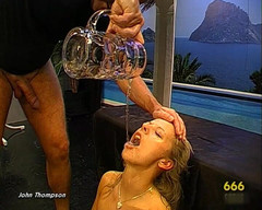 GGG John Thompson OLD STYLE: Ggg john thompson- 吮吸巨大的鸡巴，操和吞精钢棒