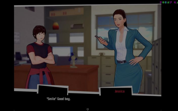 Porny Games: Kärlekens riddare av Slightlypinkheart - Stranddatum med styvmamma, Anal creampie 35