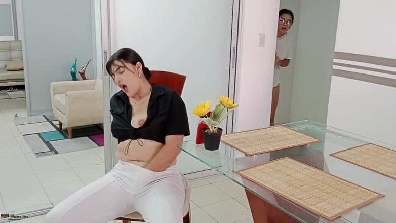 Candyrouse: Beautiful Latina Lesbians Lick Their Pussies While They Are Alone...