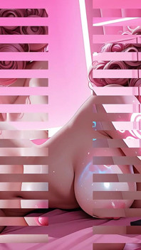 Lustrender: awek bogel berambut keriting besar PC Ecstasy - Video Ai