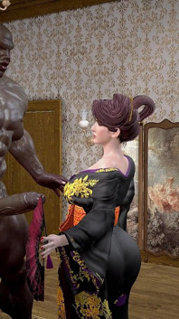 La donna matura sexy madam m viene trapanata da un mostruoso cazzo nero