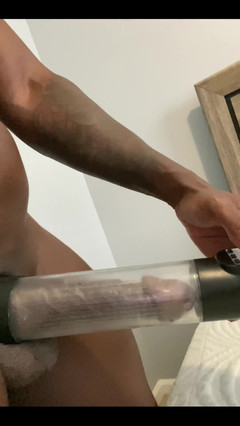 ThroatSeeker: Tried Out My New Pump and My Pocket. Big and...