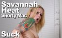 Edge Interactive Publishing: Savannah Heat &amp;amp; Shorty Mac: zuigen, neuken, klaarkomen in het gezicht