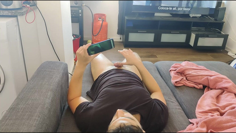 Miss Squirting: Stepson caught masturbating