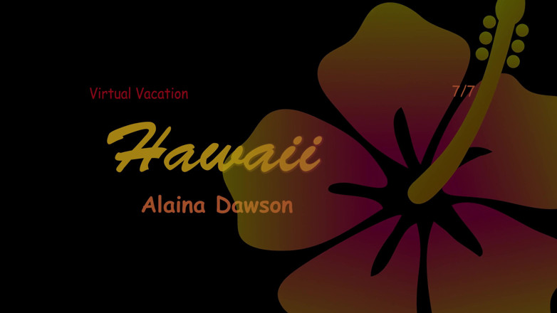 ATK Fans (Girlfriends): Vacaciones virtuales en Hawaii con Alaina Dawson 7/7