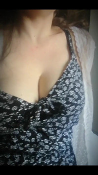 A Little Sundress and Some Cleavage