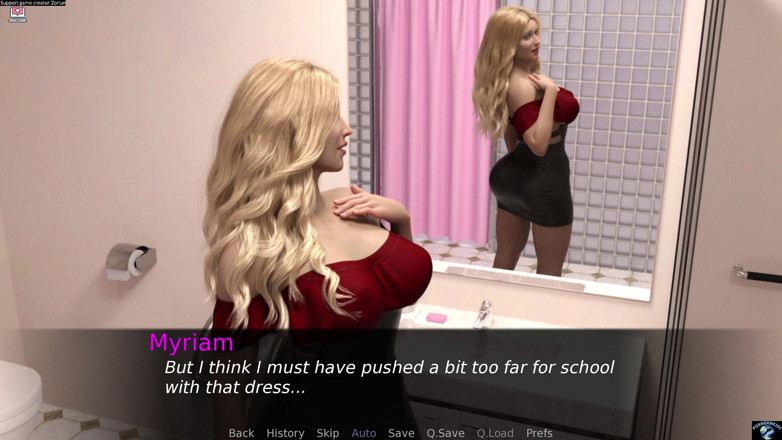 Porngame201: Aggiornamento del progetto Myriam # 45 per essere continuato
