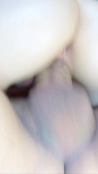 Female Orgasm and Creampie - Teen Riding on Big Cock