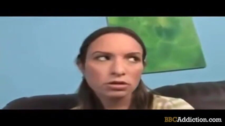 My BBC Addiction: Залежність від великого чорного члена - худа дівчина бере чорний член в дупу