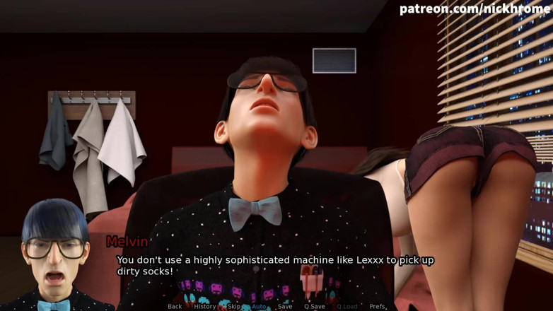Visual Novels: SexBot 16 - vizinha peituda do meu amigo