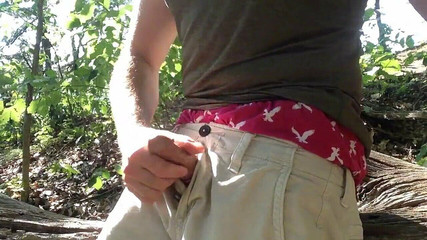 TJenner: Park Cruising... Aku coli di luar dekat air. POV Cum