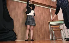 Punishment if Skirt Falls Janitor Plays with Female Student