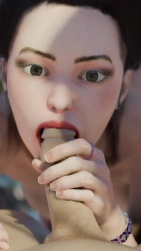 VR Nexus-3 Oasis - Busty Moon suce une bite, une baise en levrette et des seins jouissent