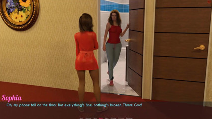 Visual Novels: A wife and stepmother part 56 - boss undresses milf with a...