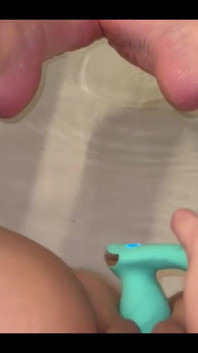 Self Thrusting Dildo in My Pussy