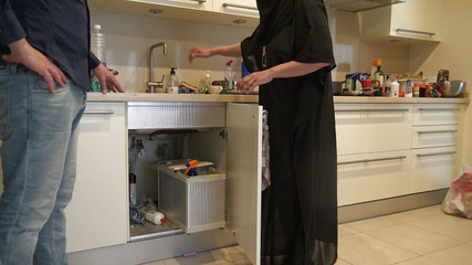 Souzan Halabi: Ägyptische ehefrau von klempner in london wohnung gefickt