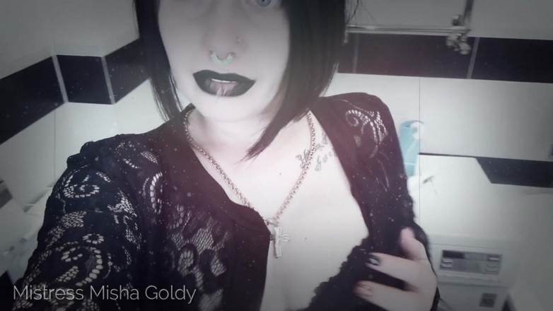 Goddess Misha Goldy: 화장실에서 널 봐