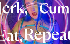 Luna Allora: Melancap, pancutan mani, makan, ulangi