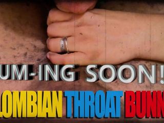 Colombian Throat Bunnies: 哥伦比亚喉口交射精奶油派