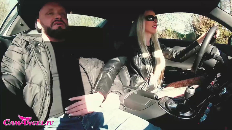 CamAngel: Audi R8 testrit &amp; buitenporno