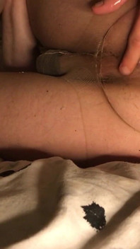 Hard Anal Fisting in Pantyhose