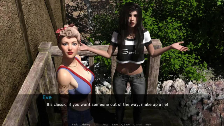 Dirty GamesXxX: Lancaster boarding house: nasty nerd girl in a threesome - ep. 24