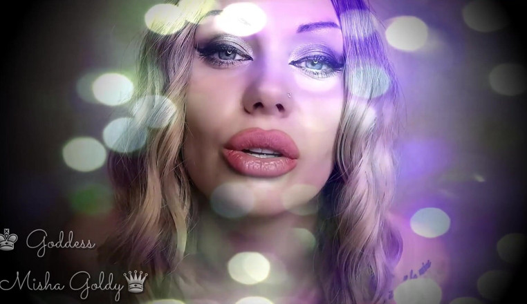 Goddess Misha Goldy: 私の強い視線はあなたを愚かにします!魅惑的なアイコンタクト &amp; ASMR &amp; JOI