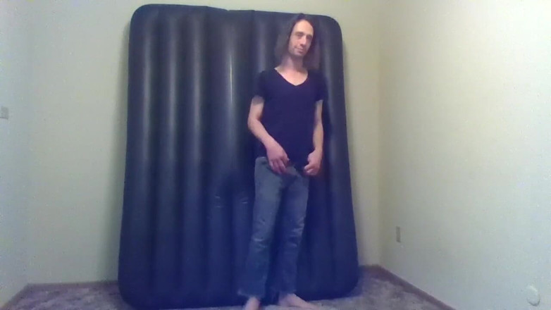 Lil Taste: Transgirl Stripping to Only Her Panties, Walking Cute