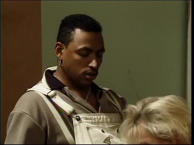 Blacks on Whites: Interracial-blondine von schwarzem hengst gefickt