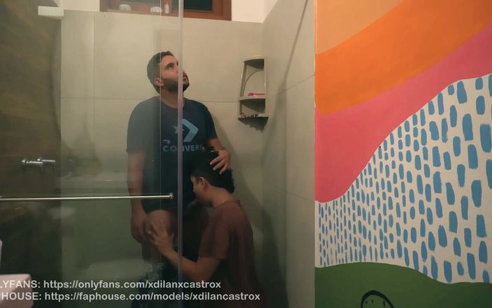 Dilan Castro: Zvědavý heterosexuální chlap šuká můj zadek bez kondomu a cums inside...