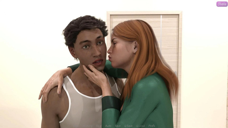 Adultgameplayvideos studio: Manželka mého nevlastního bratra # 7 Jennifer mi dala jemný polibek