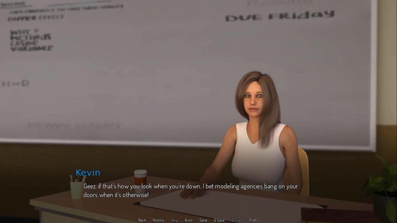 Dirty GamesXxX: College-bound: student and a professor in a classroom - ep. 21