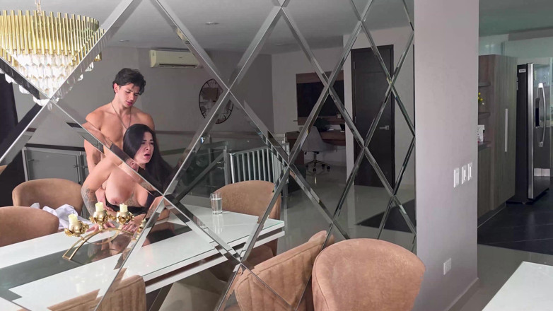 Zack whiter: A Hot Brunette MILF with Huge Tits Gets Fucked Wildly...