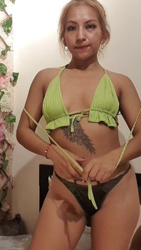 Te gusta mi nueva tanga.