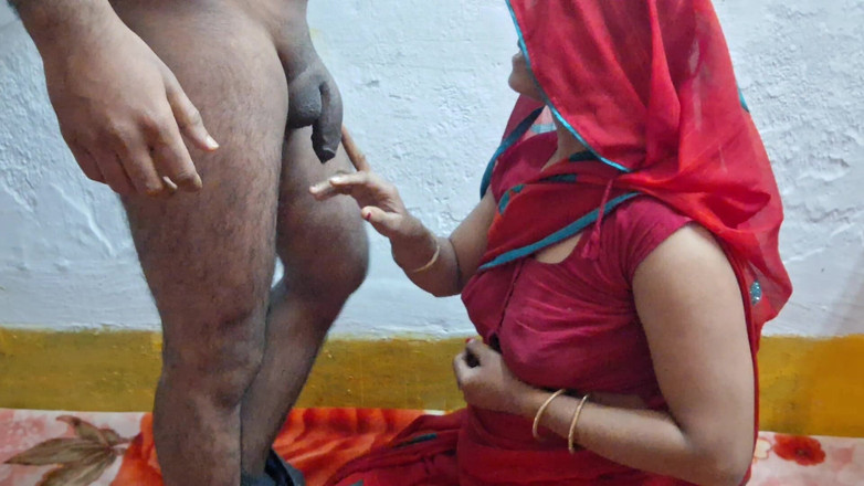 Busty Banuu: Adik ipar saree merah dikongkek abang ipar