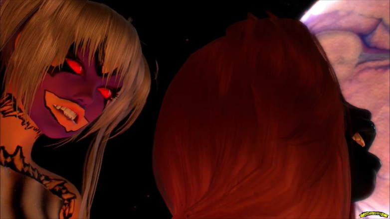 Gameslooper Sex Futanation: Doppia futa sulla ragazza - animazione