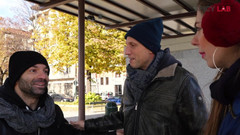 Spicy Lab Production: Два везучих туриста трахают бельгийскую девушку