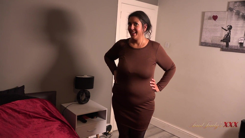 Aunt Judy's XXX: AuntJudysXXX - Your Busty BBW Landlady Cassy Catches You with Her...