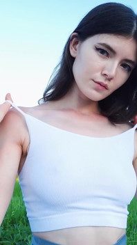 Beautiful Young Webtolove's Public Tease to Intimate Sex