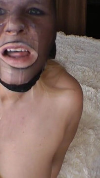Naylon Maske ile Oral Seks