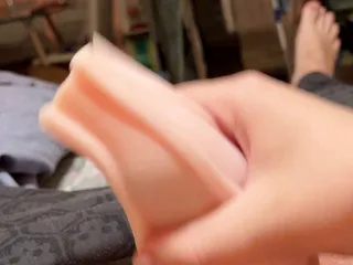 Gifted try to cum