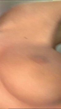 The brunette gets fucked by a nice hard cock